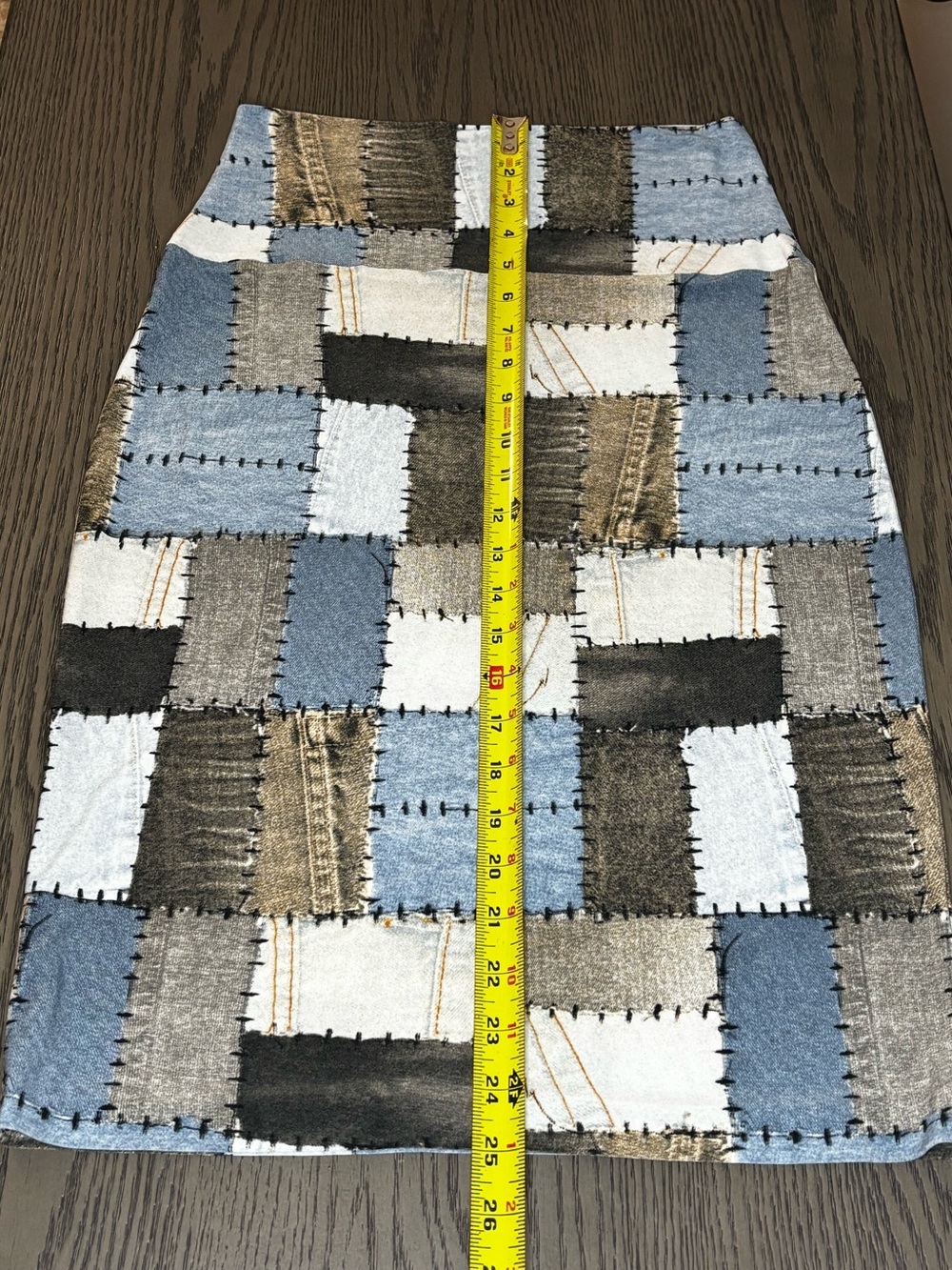 Norma Kamali Kamalikulture Patchwork Set XS Designer Top & Midi Skirt NWOT - Picture 8 of 11